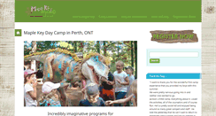 Desktop Screenshot of maplekeydaycamp.com